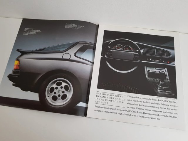 Catálogo Porsche 944 (1986-1989)