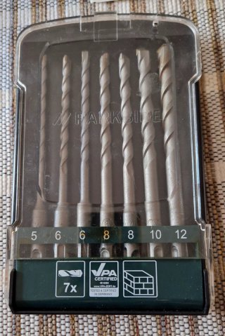 Set Brocas Parkside 7 Piezas
