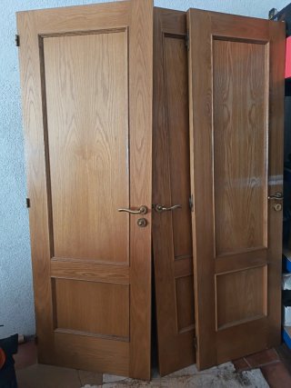 Puertas de roble interior