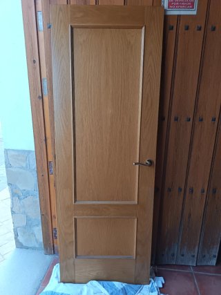 Puertas de roble interior