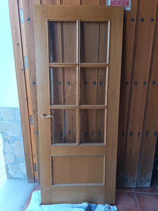 Puertas de roble interior