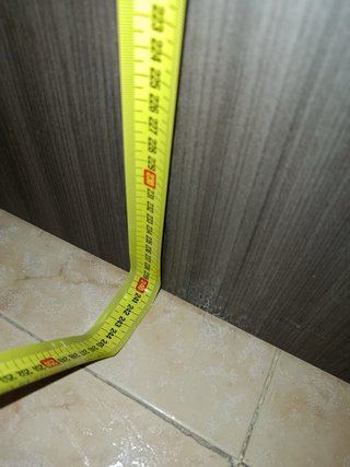Armario de madera gris