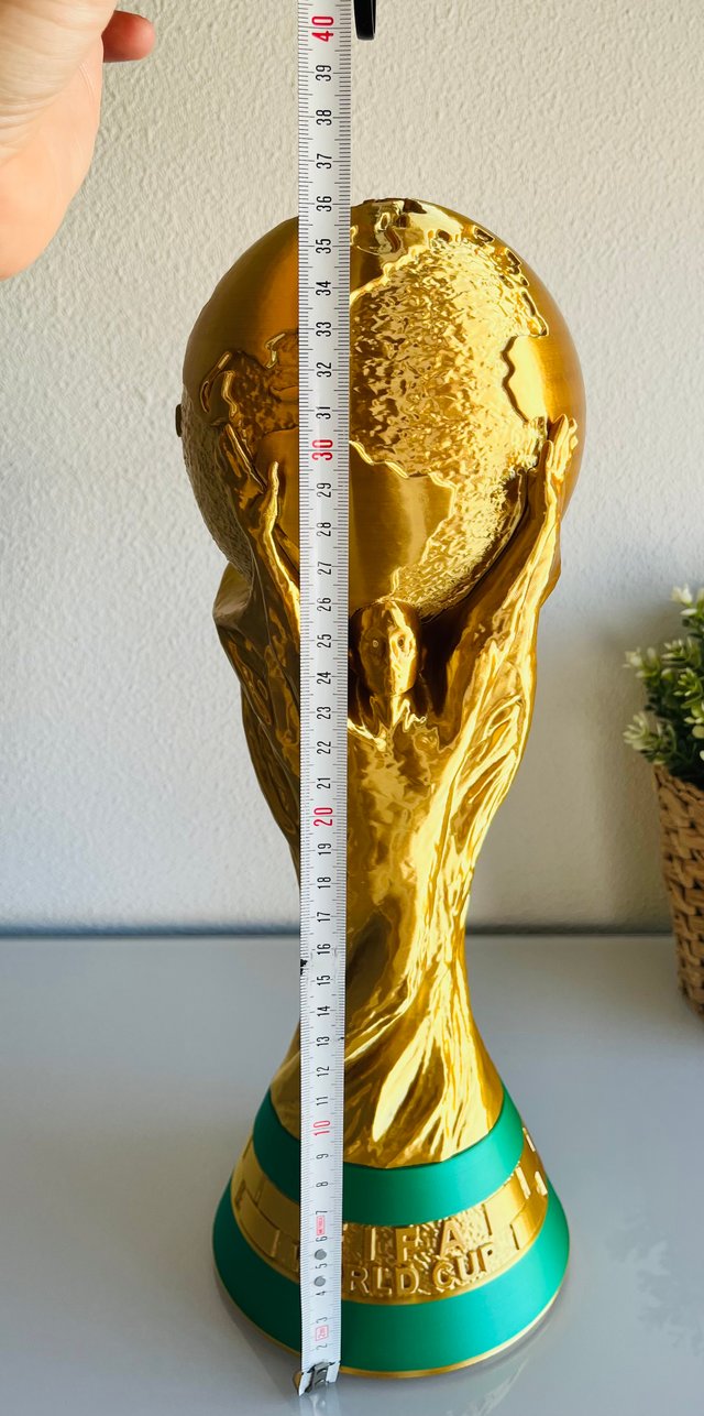 PROMO 36cm/36€ Copa Futbol Mundial Tamaño Real