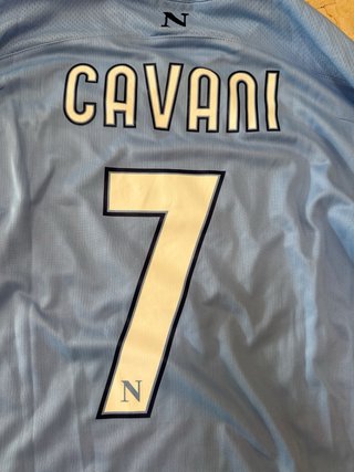 Edinson Cavani Match Worn – SSC Napoli 2012/13