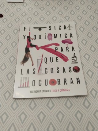 Física y química 4, Secundaria Edelvives