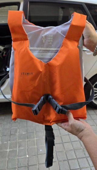 Chaleco salvavidas naranja ITIWIT 50N
