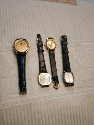 Lote de 4 relojes