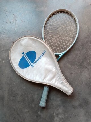 Raqueta Tenis Vintage Aluminio Intermundial