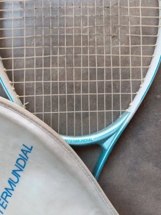Raqueta Tenis Vintage Aluminio Intermundial