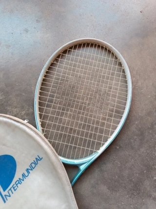 Raqueta Tenis Vintage Aluminio Intermundial