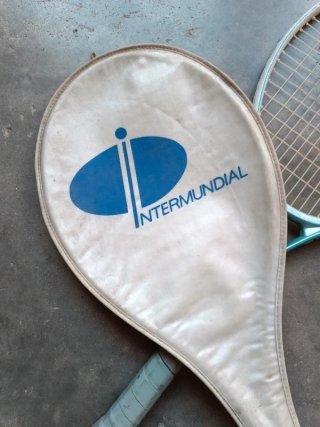 Raqueta Tenis Vintage Aluminio Intermundial