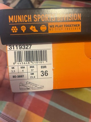 Zapatillas Munich Mixtas. NUEVAS. Sin estrenar.