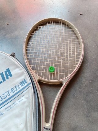 Raqueta Tenis Vintage Scaglia Bug Master III
