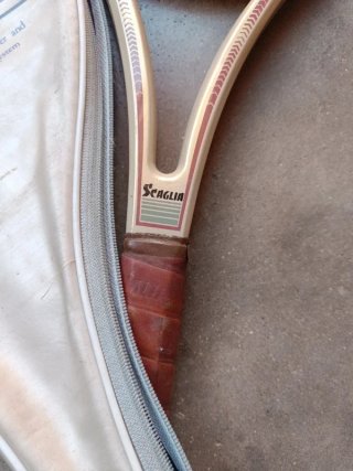 Raqueta Tenis Vintage Scaglia Bug Master III