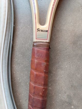 Raqueta Tenis Vintage Scaglia Bug Master III