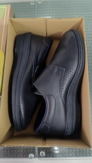 Zuecos Farma Piel Azul Marino Talla 40
