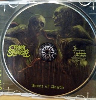 CARNAL SAVAGERY – Scent Of Death CD Como Nuevo