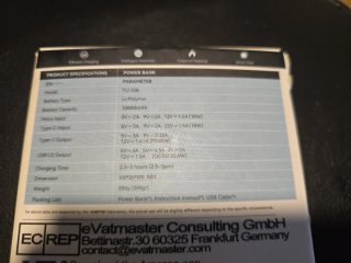 AFG Power Bank 22.5W 13800mAh QC 3.0 PD 3.0