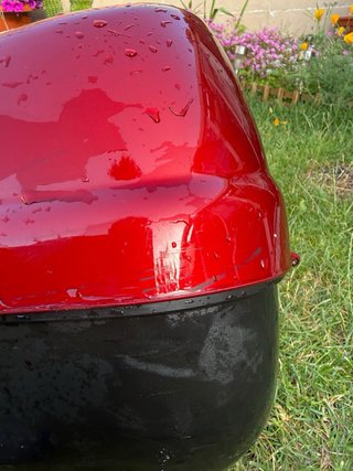 Baúl Moto Kappa K28 Rojo