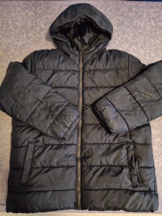 Chaqueta acolchada niño azul marino