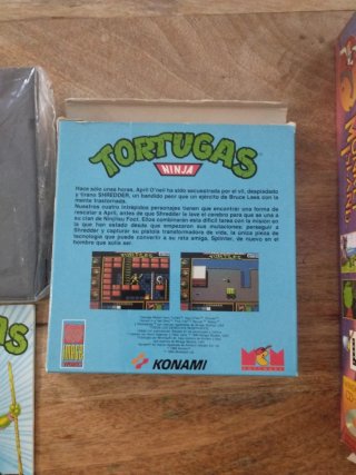 Tortugas Ninja Konami PC Discos 5 1/4