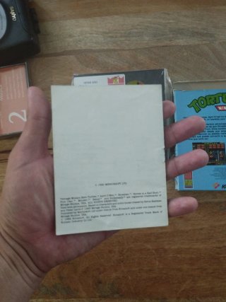 Tortugas Ninja Konami PC Discos 5 1/4
