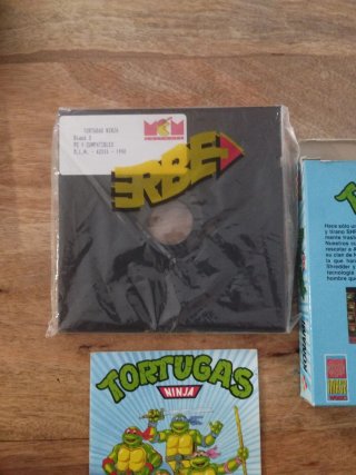 Tortugas Ninja Konami PC Discos 5 1/4