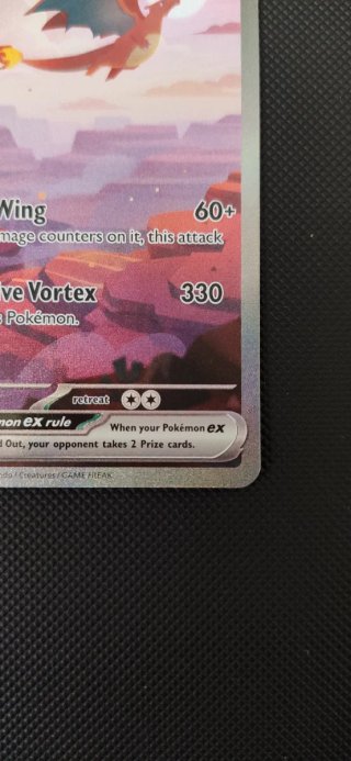 Carta Pokémon Charizard EX 199/165