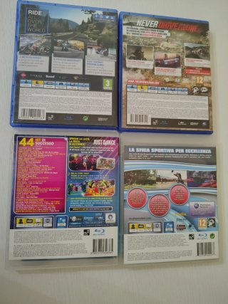 Lotto 4 videogiochi PS3/PS4