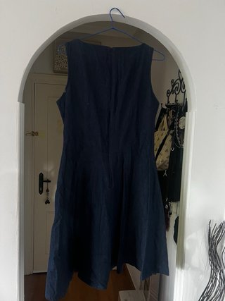 Vestido vaquero sin mangas