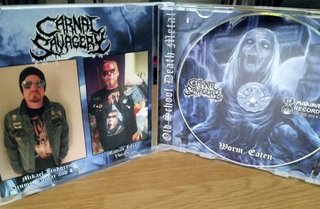 CARNAL SAVAGERY – Worm Eaten CD Como Nuevo