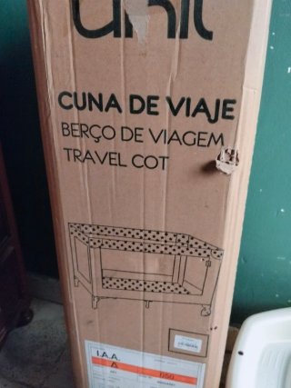 Lote Bebé: Cuna Viaje, Bañera, Orinal