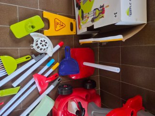 Juego Limpieza Niños Carrito y Accesorios