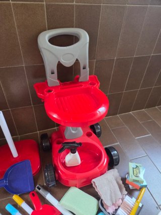 Juego Limpieza Niños Carrito y Accesorios