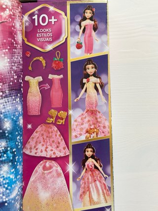 Muñeca Disney Princess Belle con Accesorios