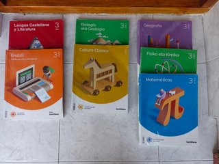 LIBROS DE TEXTO 3o ESO SANTILLANA