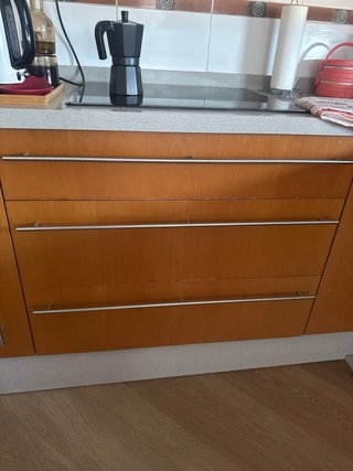 Horno y microondas integrados Y cocina muebles