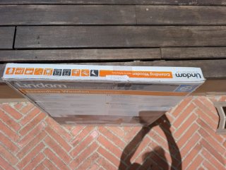 Barrera seguridad madera Lindam Extensible