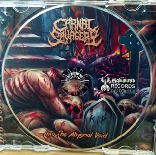 CARNAL SAVAGERY – Into The Abysmal Void CD