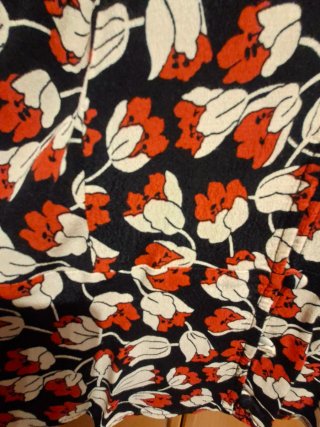 Top manga corta estampado floral