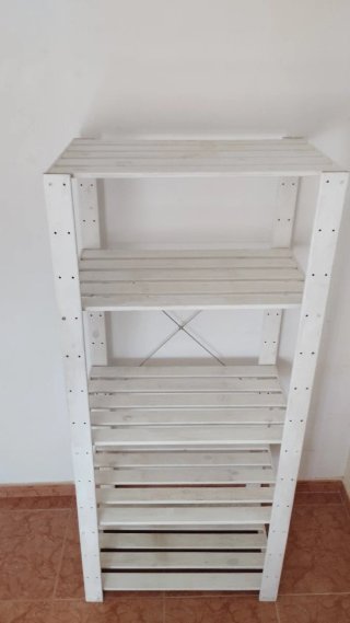 Estantería Ikea HEJNE Blanca Madera