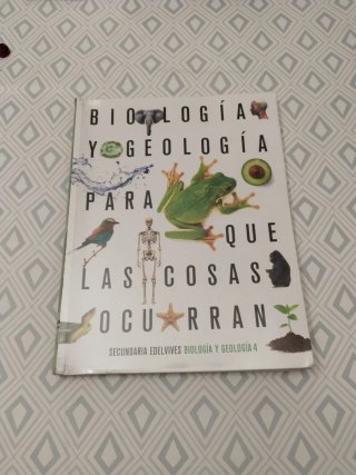 Biología y geología 4, Secundaria Edelvives