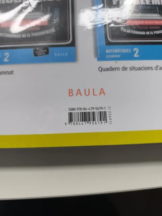 Libros 2ESO Mates y Física i Química Baula FanFest