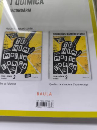 Libros 2ESO Mates y Física i Química Baula FanFest