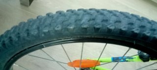Bicicleta Rockrider ST 520 Verde de 20"