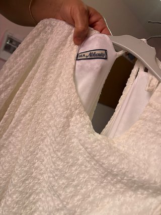 Mono nuevo blanco para comuniones o graduaciones