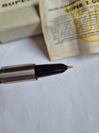 Pluma Estilográfica Antigua T Gester Super T