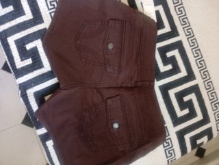 Falda Hollister Mujer Talla M/38/10 Marrón