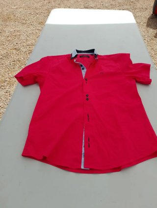 Camisa Caballero Roja