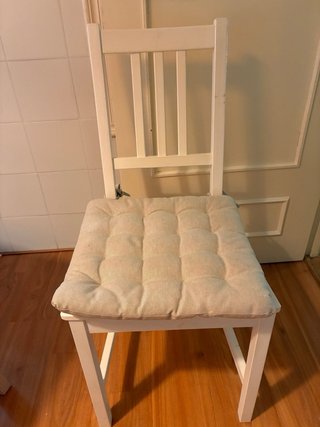 PINNTORP 4 Sillas IKEA Madera Blanca - 48€ las 4
